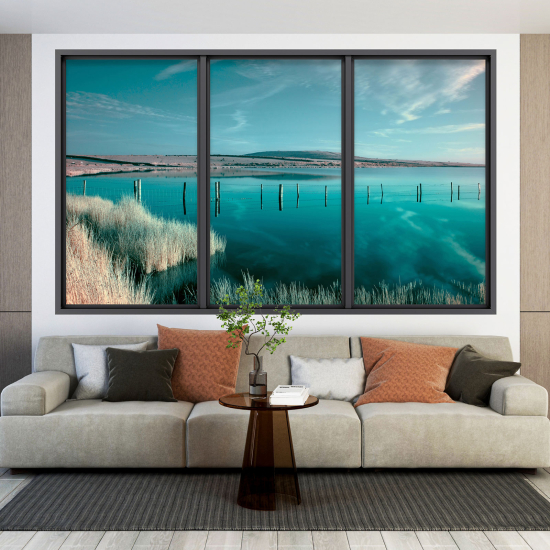 Vinilo Adhesivo Decorativo trampantojo 3D - Paisaje