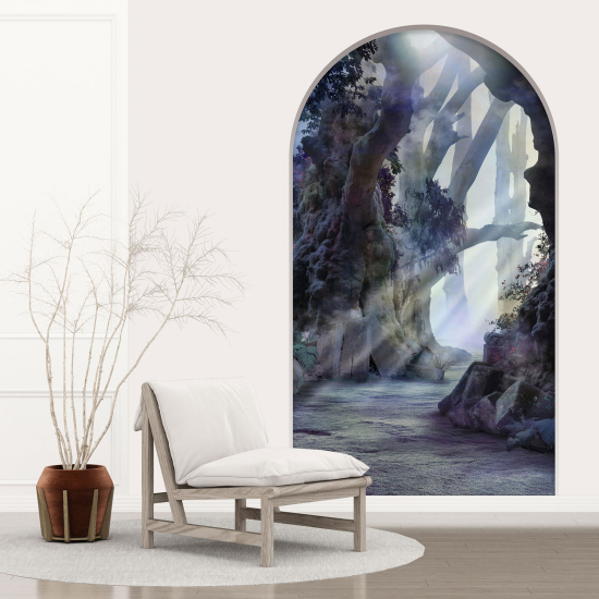 Vinilo Adhesivo Decorativo trampantojo 3D para niños - Infantil - Bosque Mágico