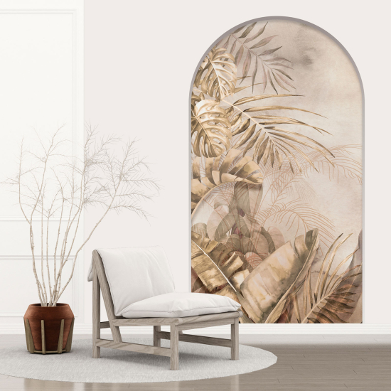 Vinilo Adhesivo Decorativo trampantojo 3D - Plantas tropicales