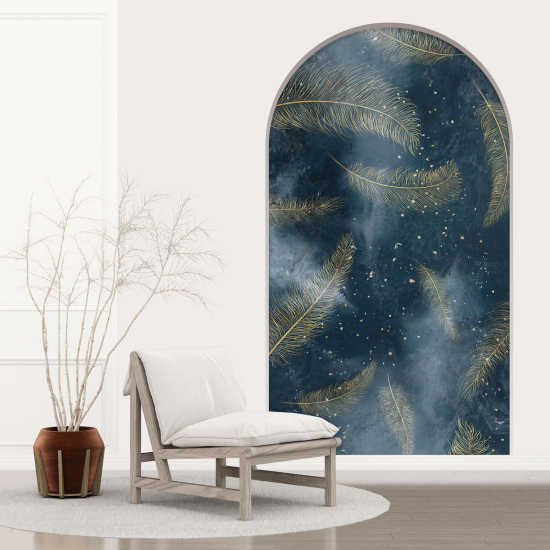Vinilo Adhesivo Decorativo trampantojo 3D - Plumas