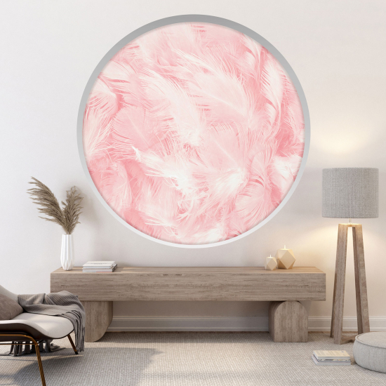 Vinilo Adhesivo Decorativo trampantojo 3D - Plumas