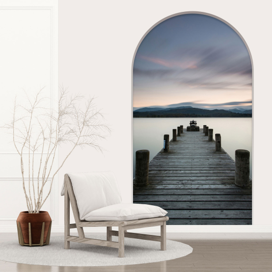 Vinilo Adhesivo Decorativo trampantojo 3D - Pontón
