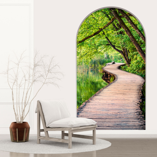 Vinilo Adhesivo Decorativo trampantojo 3D - Pontón