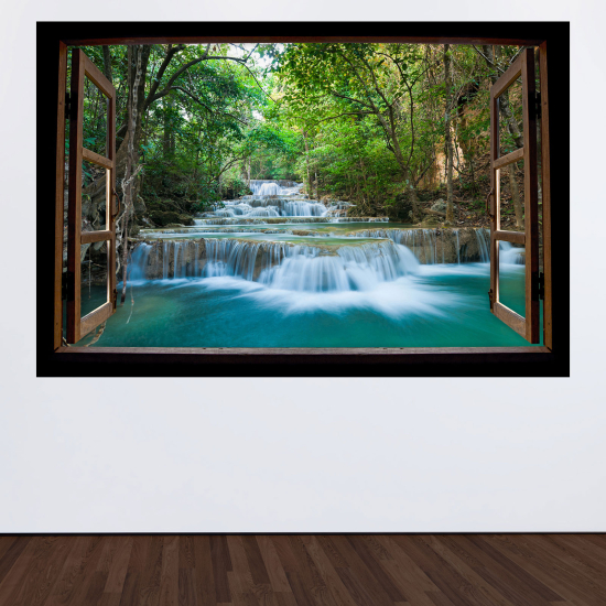 Vinilo Adhesivo Decorativo trampantojo 3D - Río