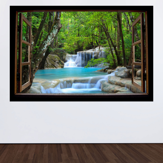 Vinilo Adhesivo Decorativo trampantojo 3D - Río