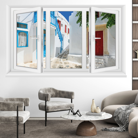 Vinilo Adhesivo Decorativo trampantojo 3D - Santorini