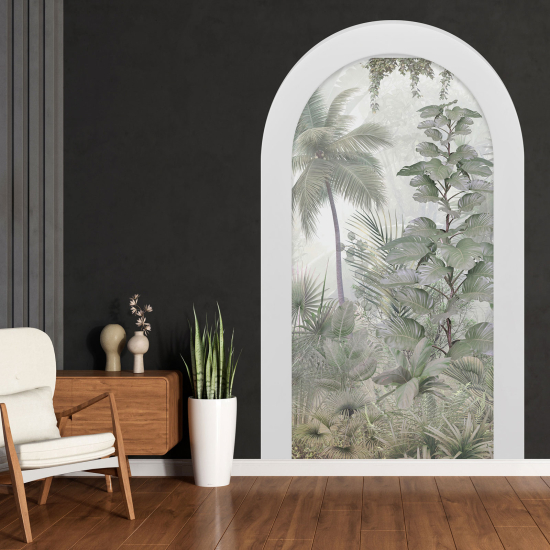 Vinilo Adhesivo Decorativo trampantojo 3D - Selva Tropical
