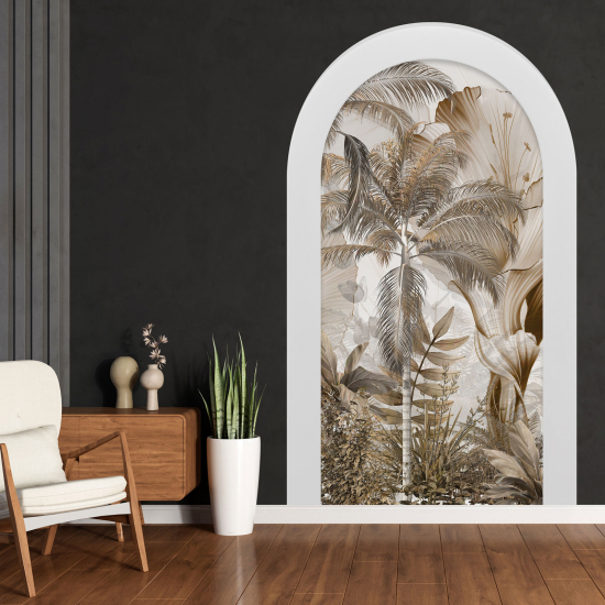 Vinilo Adhesivo Decorativo trampantojo 3D - Selva Tropical