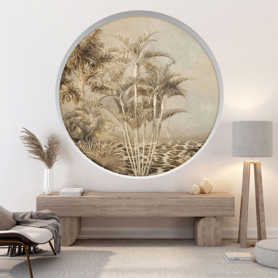 Vinilo Adhesivo Decorativo trampantojo 3D - Selva Tropical