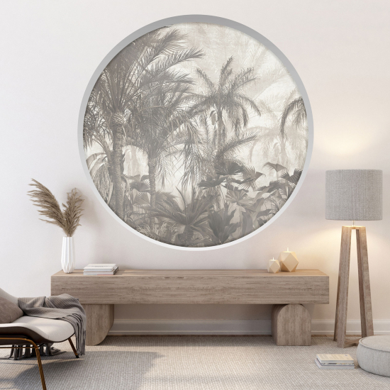 Vinilo Adhesivo Decorativo trampantojo 3D - Selva tropical