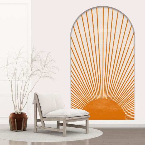 Vinilo Adhesivo Decorativo trampantojo 3D - Sol Boho