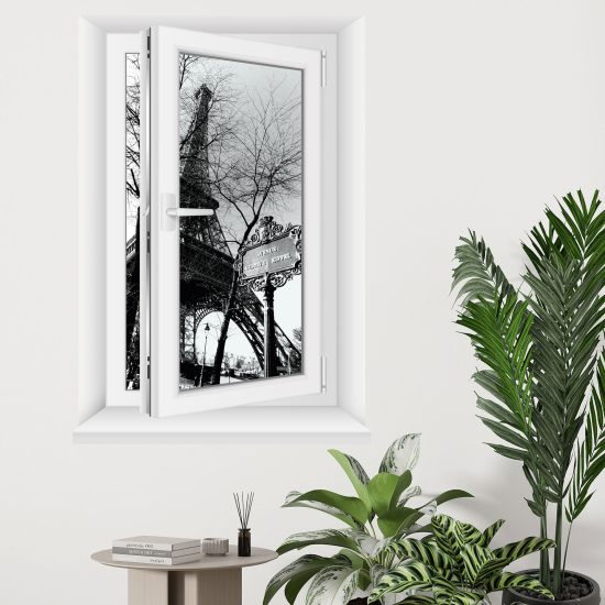 Vinilo Adhesivo Decorativo trampantojo 3D - Torre Eiffel