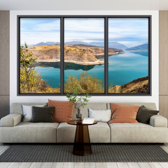 Vinilo Adhesivo Decorativo trampantojo 3D - Vista al Mar