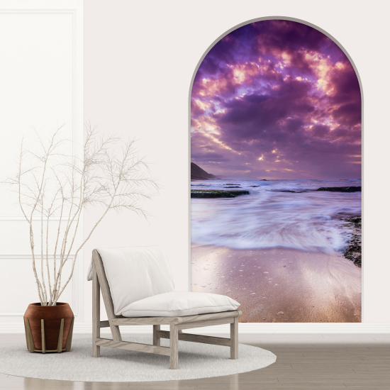 Vinilo Adhesivo Decorativo trampantojo 3D - Vista al Mar