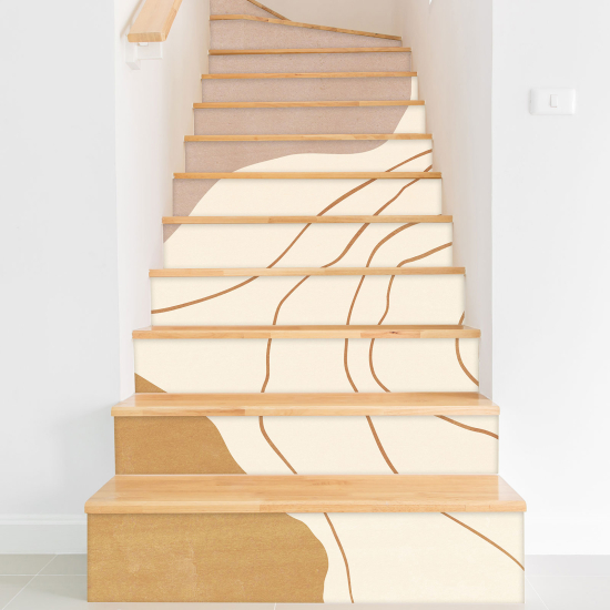 Vinilo Adhesivo para escaleras - Boho
