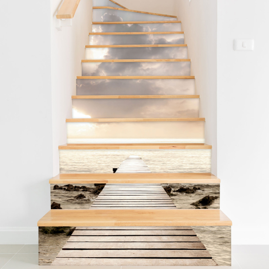 Vinilo Adhesivo para escaleras - Embarcadero