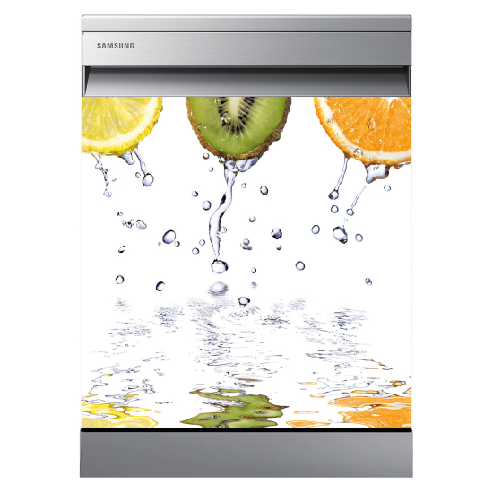 Vinilo Adhesivo para lavavajillas - Frutas