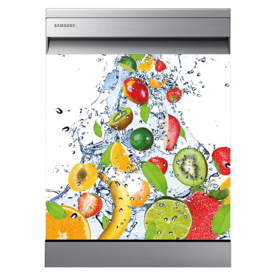 Vinilo Adhesivo para lavavajillas - Frutas