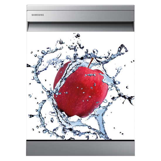 Vinilo Adhesivo para lavavajillas - Manzana