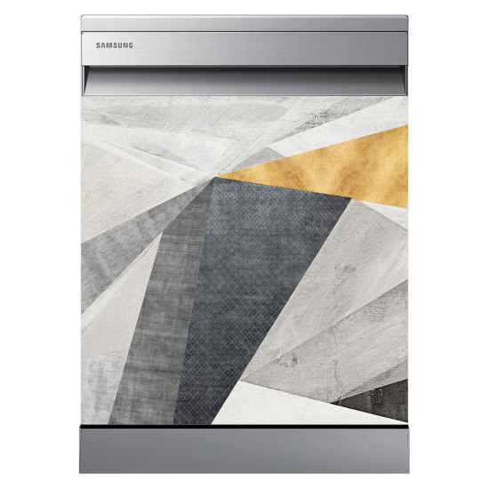 Vinilo Adhesivo para lavavajillas - Motivo geométrico