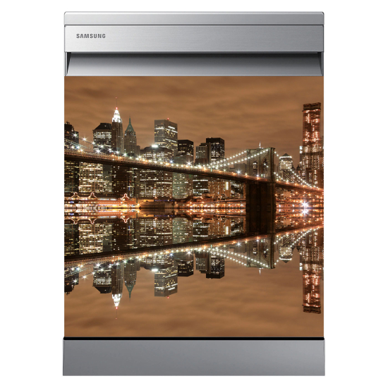 Vinilo Adhesivo para lavavajillas - Nueva York