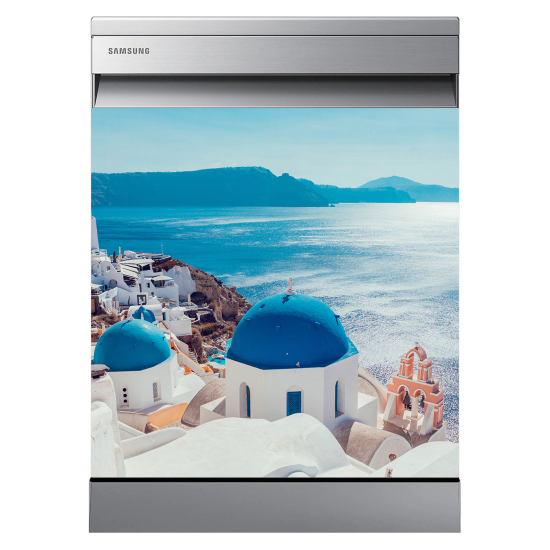 Vinilo Adhesivo para lavavajillas - Santorini