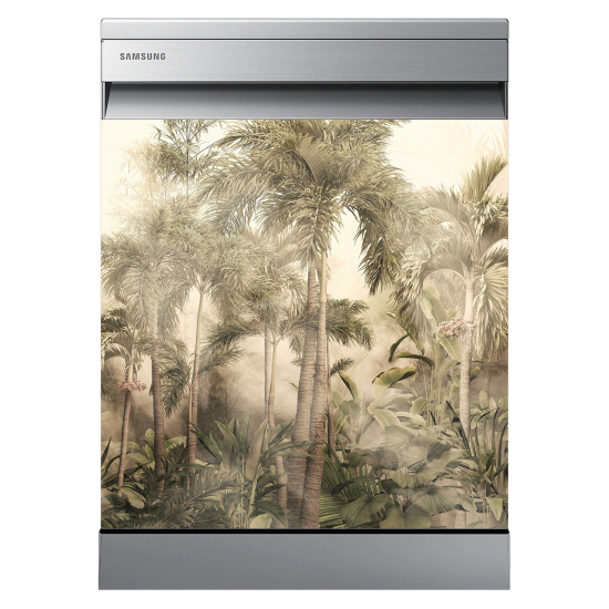 Vinilo Adhesivo para lavavajillas - Selva tropical