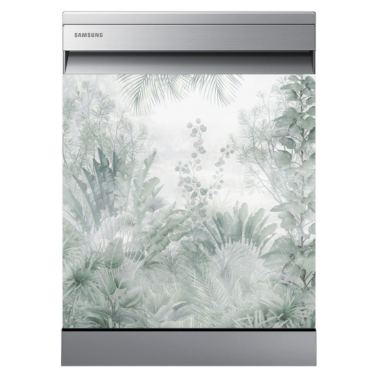 Vinilo Adhesivo para lavavajillas - Selva tropical