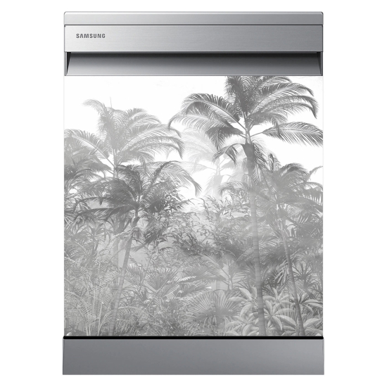Vinilo Adhesivo para lavavajillas - Selva tropical