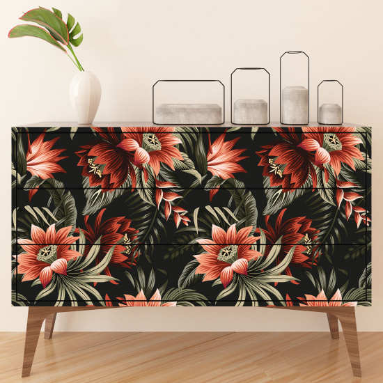 Vinilo Adhesivo para muebles - Flores