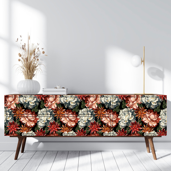 Vinilo Adhesivo para muebles - Flores