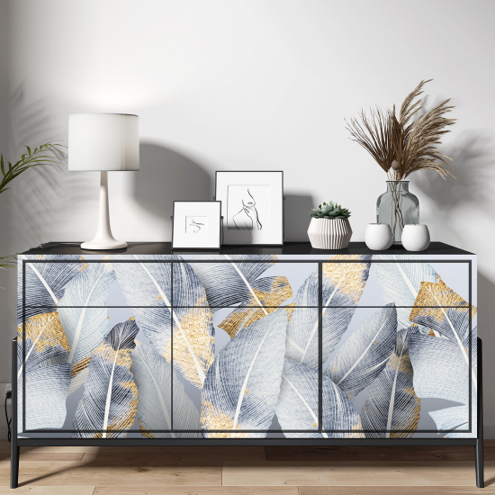 Vinilo Adhesivo para muebles - Hojas