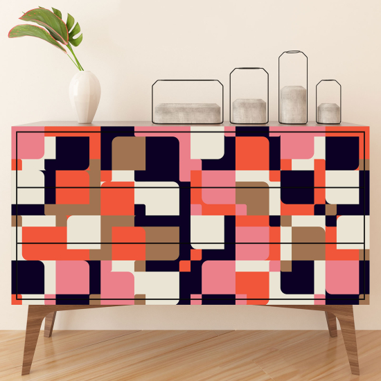 Vinilo Adhesivo para muebles - Motivo geométrico