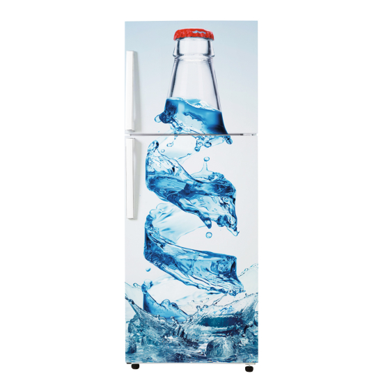 Vinilo Adhesivo para nevera - Botella