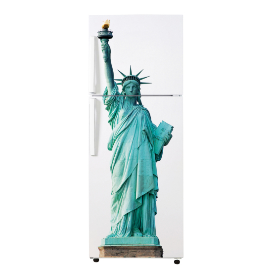 Vinilo Adhesivo para nevera - Estatua de la Libertad