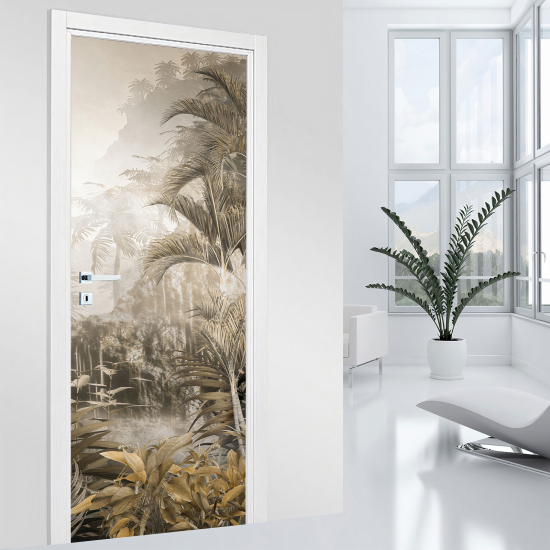 Vinilo Adhesivo para puerta - Bosque