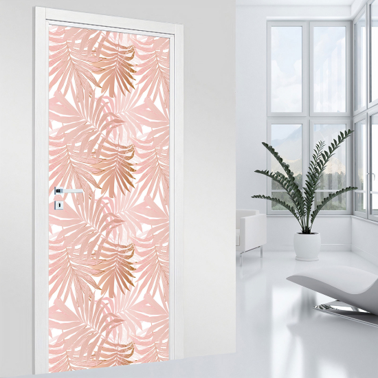 Vinilo Adhesivo para puerta - Hojas
