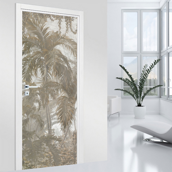 Vinilo Adhesivo para puerta - Jungla