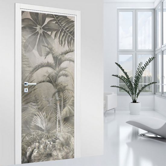 Vinilo Adhesivo para puerta - Jungla