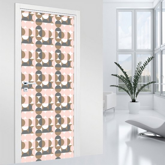 Vinilo Adhesivo para puerta - Motivo geométrico