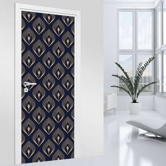 Vinilo Adhesivo para puerta - Motivo geométrico