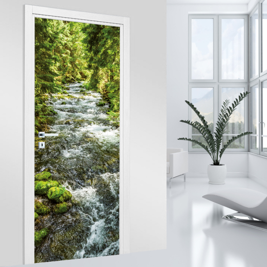 Vinilo Adhesivo para puerta - Río