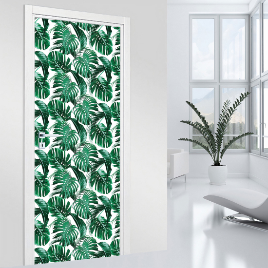 Vinilo Adhesivo para puerta - Tropical