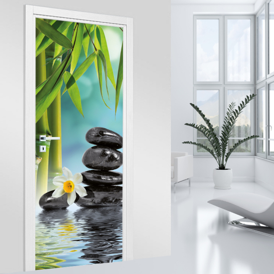 Vinilo Adhesivo para puerta - Zen