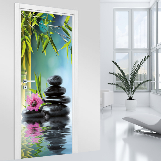 Vinilo Adhesivo para puerta - Zen