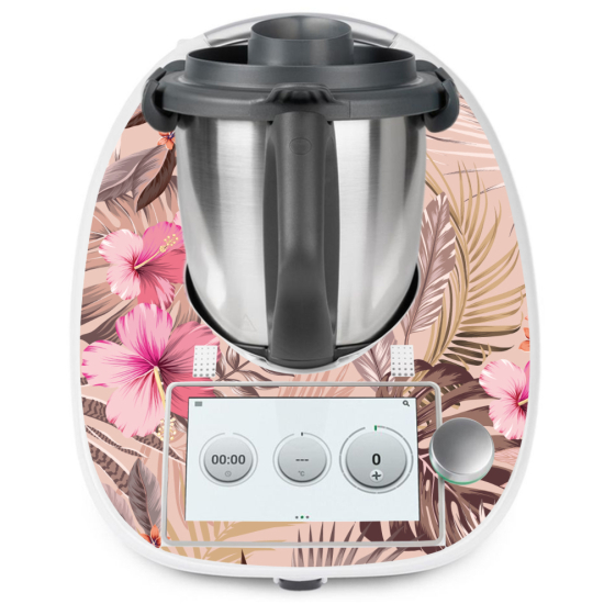 Vinilo Adhesivo Thermomix - TM6 - Flores