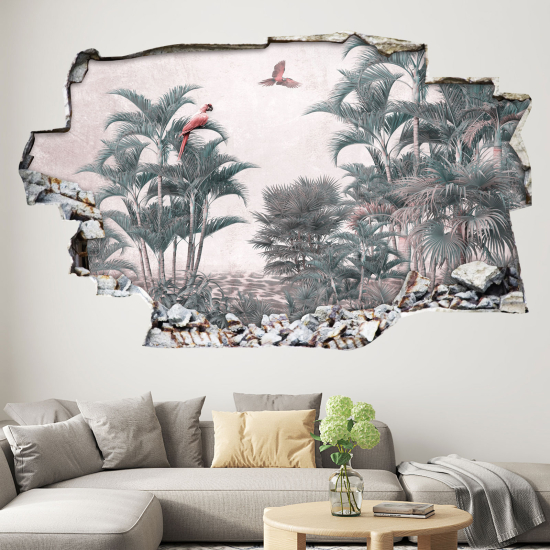 Vinilo Adhesivo trampantojo 3D - Jungla