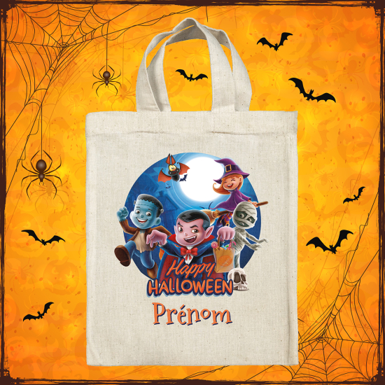 Bolsa de Halloween personalizada - Vampiros