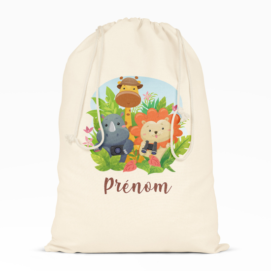 Bolsa de hilo personalizada - Animales