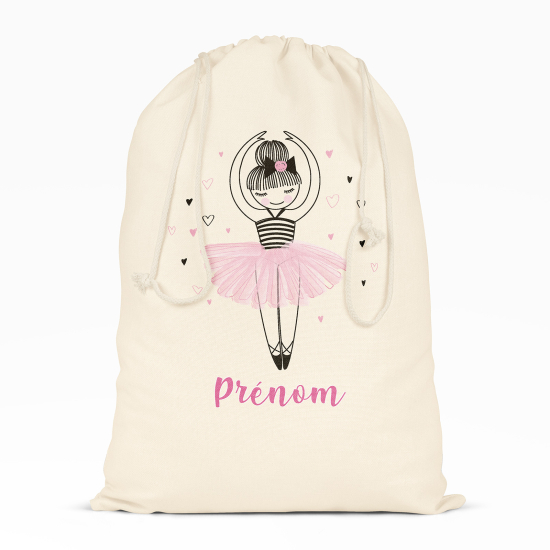 Bolsa de hilo personalizada - Bailarina